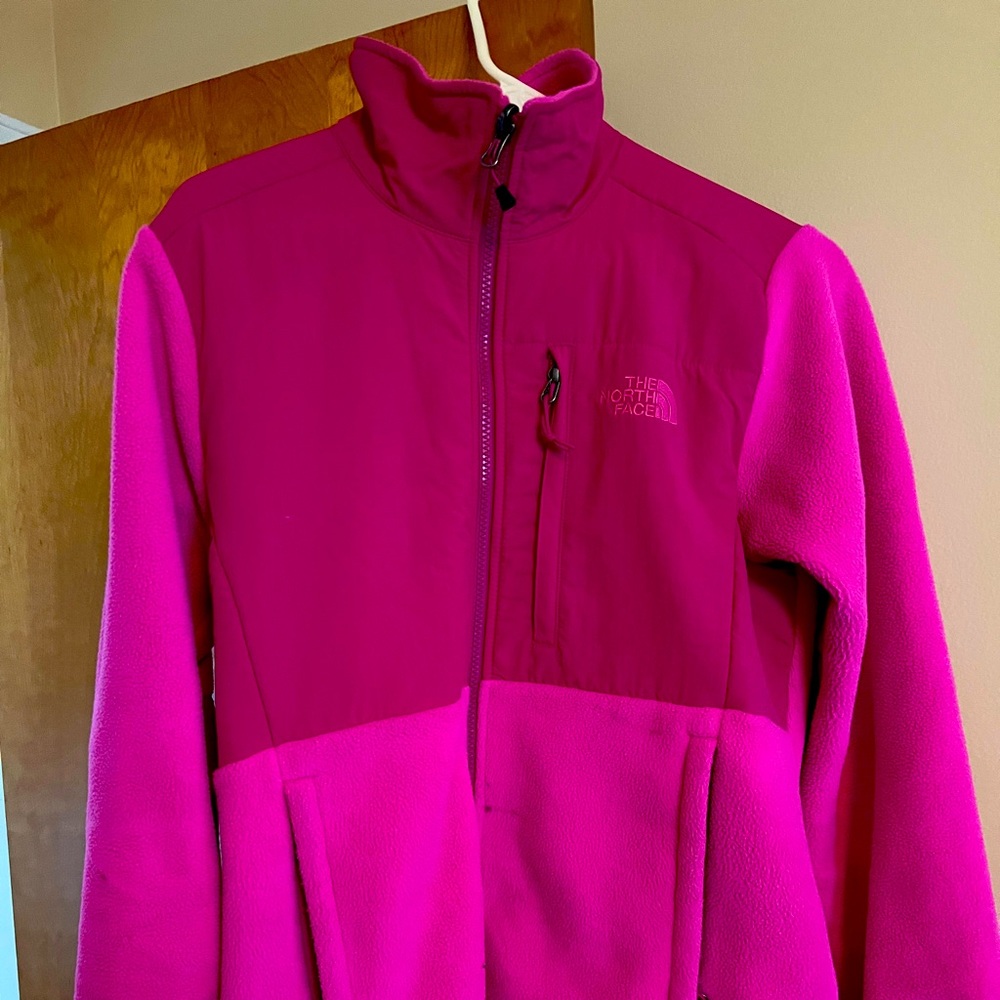 Hot Pink North Face Coat